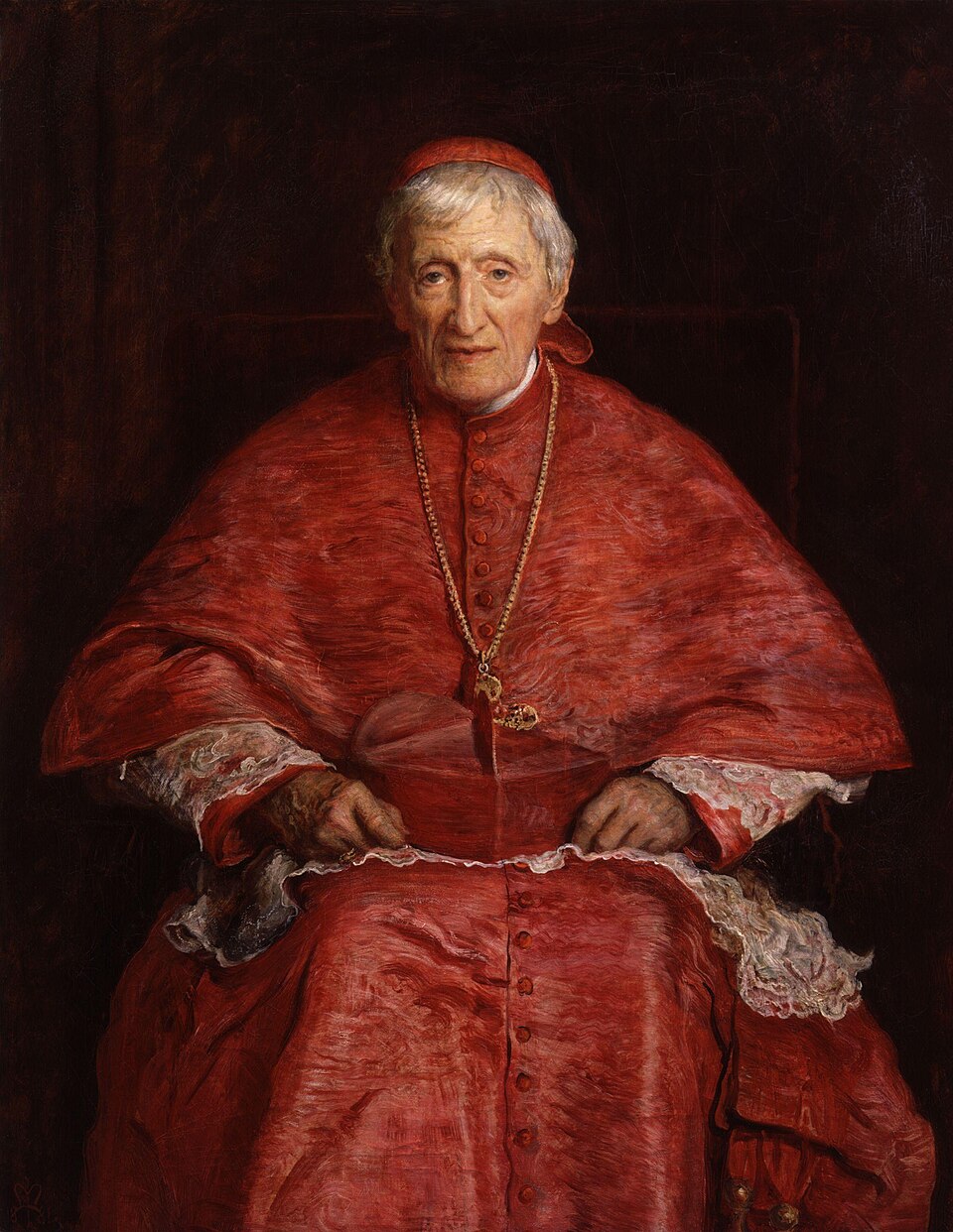 Kardinal John Henry Newman, Gemälde von John Everett Millais (1881)