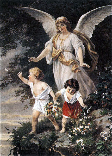 Heiliger Schutzengel und Kinder